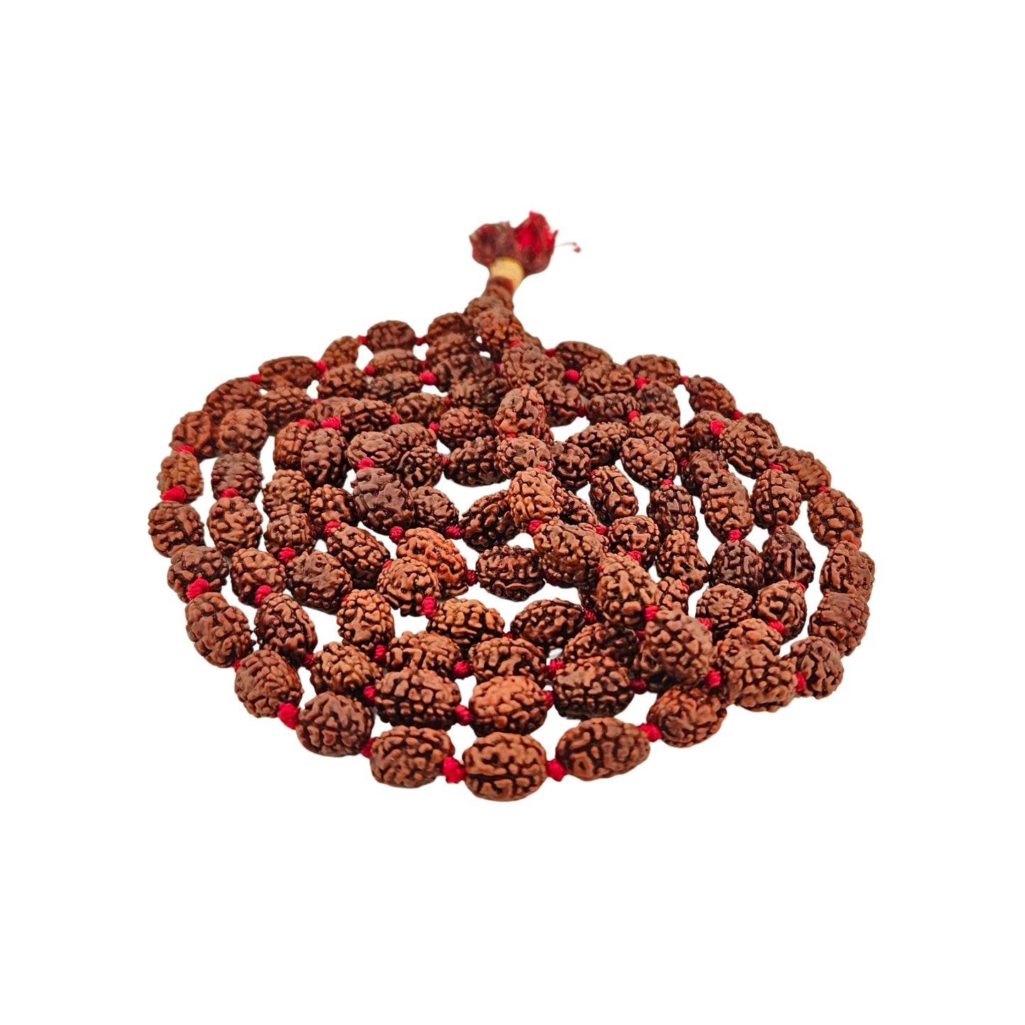3 Mukhi Jaap Mala (108+1) - MANKA - Beads of Bliss