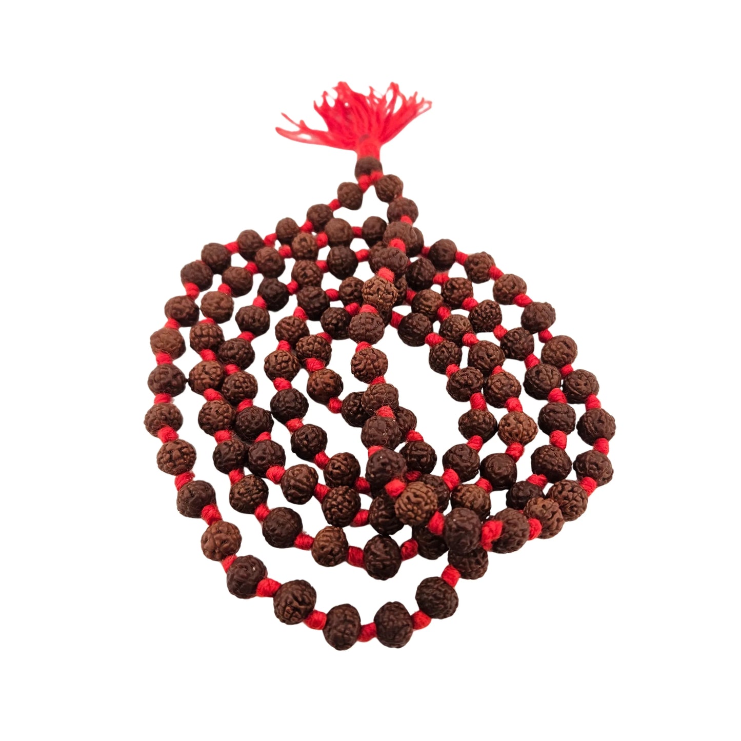 6 Mukhi Jaap Mala (108+1) - MANKA - Beads of Bliss