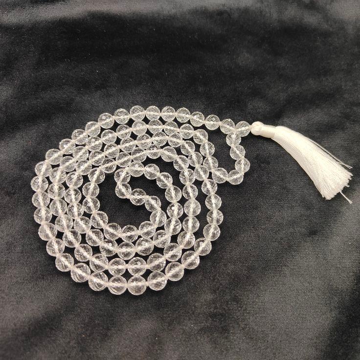 Sphatik Mala (108+1) - MANKA - Beads of Bliss