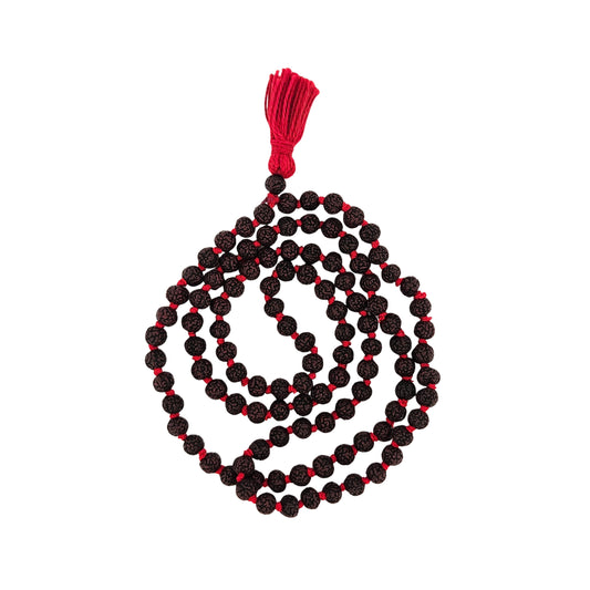 5 Mukhi Rudraksha Pathri Mala  (108+1)
