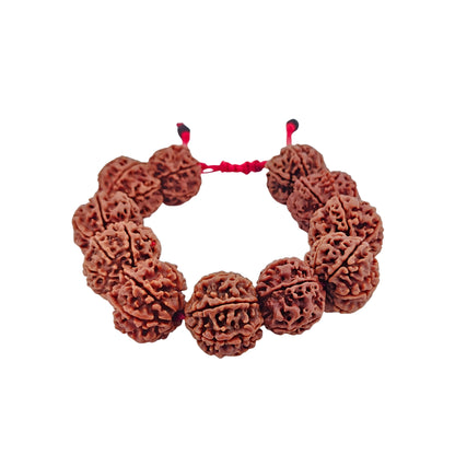 7 Mukhi Rudraksha Bracelet (Nepal Origin) – Wealth, Healing &amp; Inner Strength
