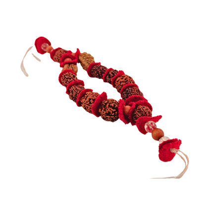 Sankat Mochan Rudraksha Kavach – For Home & Office Protection, Obstacle Removal & Wealth Flow