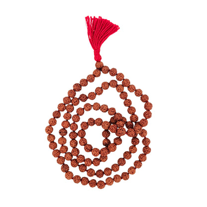 5 Mukhi Rudraksha Chikna Mala (108+1)
